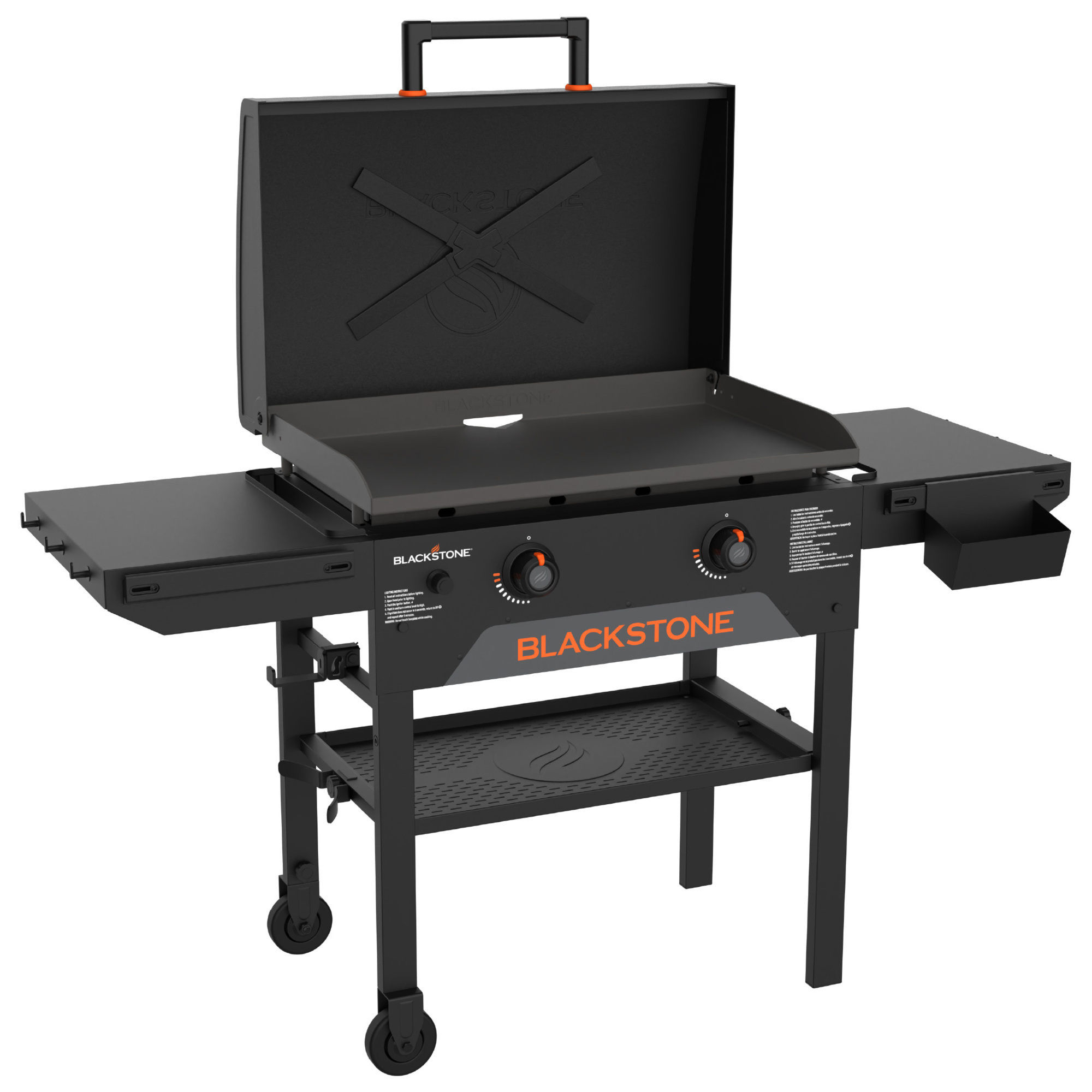 Blackstone 28in. Omnivore Griddle with Hood — Optimized Heat Distribution, BAR System, Model# 2287